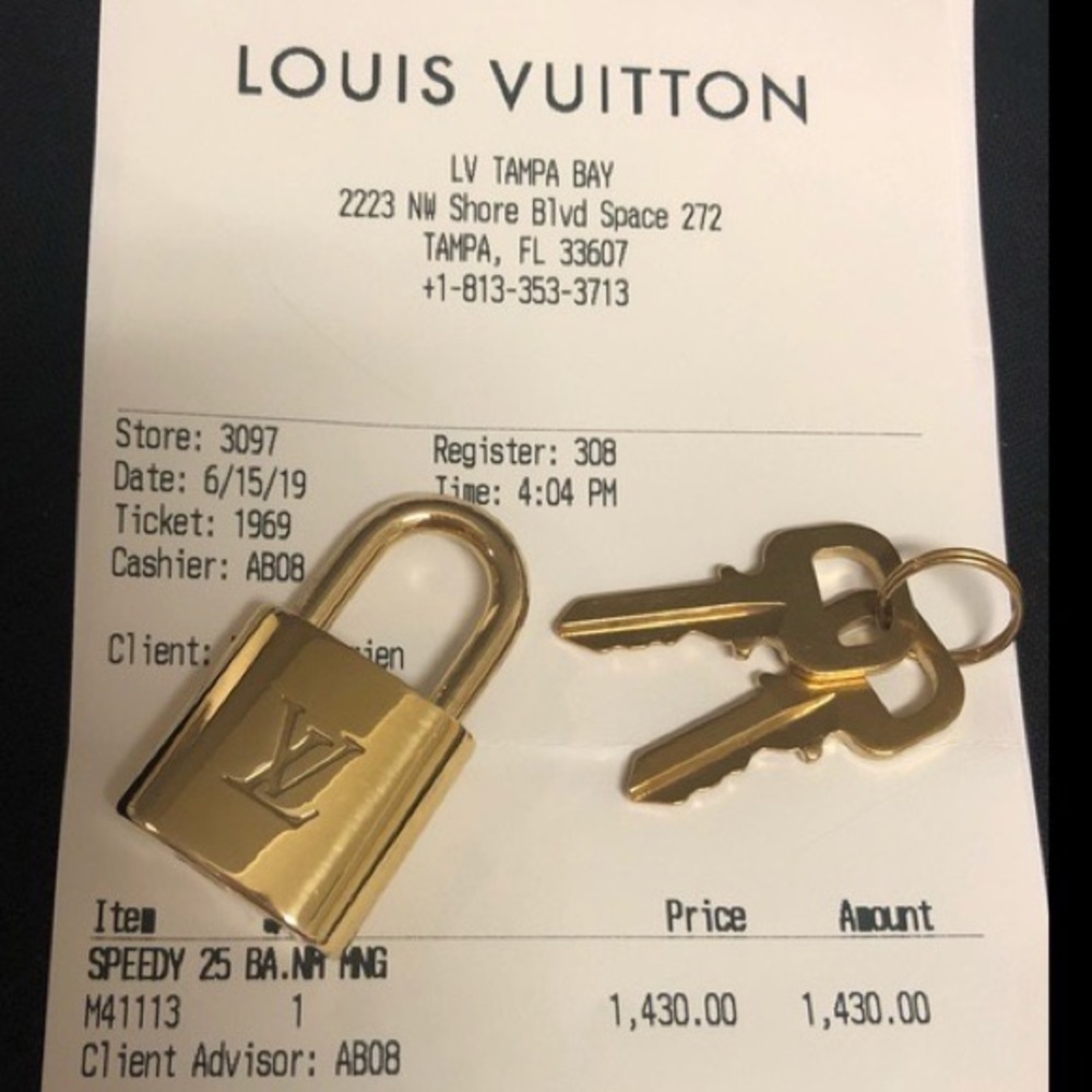 Louis Vuitton Padlock